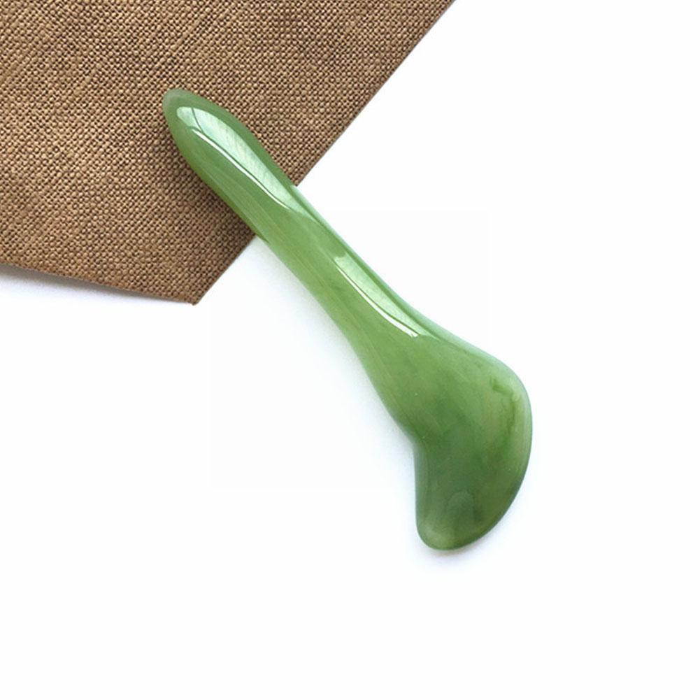 Jade Face Roller Gua Sha Massager Natural Real Stone Scraper Care Massage Tools Face Gouache Skin - Natural Vibe