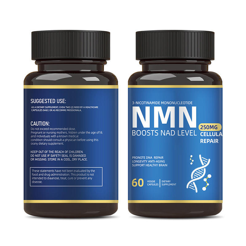 Anti-aging Dietary Supplements Resveratrol Nicotinamid Mononucleotide liposomal NMN capsules Nad Capsules - Natural Vibe